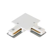 Crystal Lux Соединитель L-образный (однофазный) для встраиваемого шинопровода Crystal Lux CLT 0.2211 03 WH