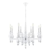 8260/8 MODERNI LN26 белый/хром, металл Люстра E14 8*40W 220V NANA