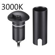 6662/1GL3 NATURE ODL25 691 черный/металл Встраиваемый грунтовый светильник IP67 LED 3W 3000K 75° 12V/24V WALD (нужен драйвер 357781/357782)