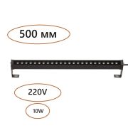 7040/10WL NATURE ODL25 679 черный/металл Фасадный поворотный на 180° светильник IP65 LED 14W 3000K 24° 759Лм AC220-240V GRAZE