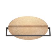 7016/20WL HIGHTECH ODL25 295 золотой ice crack/металл/акрил Настенно-потолочный светильник поворотный 360° IP20 LED 1*20W LUNAR