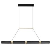 7083/20L L-VISION ODL25 000 Подвесной светильник черный/золото/ металл/акрил IP20 LED 20W 3000K 220V MESH