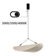 7067/30L L-VISION ODL25 191 Подвесной светильник металл/нетканный шелк/черн IP20 LED 20W 3000/3500/4000K 220V SILK