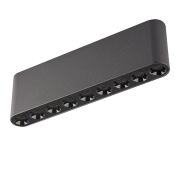 7092/21CL HIGHTECH ODL25 335 Потолочный светильник черный/металл/акрил IP20 LED 13W 988Лм 3000K 220V SMALL