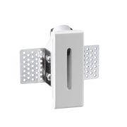 7082/3WL HIGHTECH ODL25 339 Подсветка лестницы прямоугольная металл/гипс IP20 LED 3W 3000K 220V GIPS