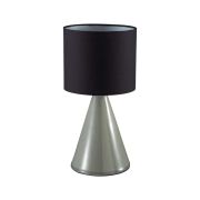 8132/1T MODERNI LN26 480 серый/черный, керамика/текстиль Настольная лампа Е14 1*40W 220V SEGI