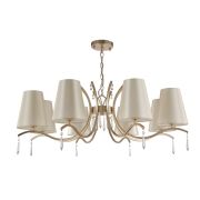 Crystal Lux Люстра Crystal Lux RENATA SP8 GOLD