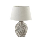 8134/1T MODERNI LN26 485 бежевый, керамика/текстиль Настольная лампа E27 1*60W 220V RAMORA