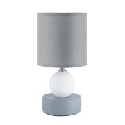 8181/1T MODERNI LN26 501 серый, керамика/текстиль Настольная лампа E14 1*40W 220V LALANA