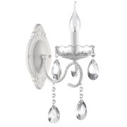 8189/1W CLASSI LN26 091 белый металл/хрусталь Бра E14 1*40W 220V SNOW