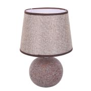 8213/1T CLASSI LN26 505 коричневый, керамика/текстиль Настольная лампа Е27 1*60W 220V TAREKA