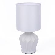 8226/1T MODERNI LN26 494 белый, керамика/текстиль Настольная лампа E14 1*40W 220V ORIGAMIA