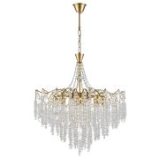 8243/8 CLASSI LN26 086 латунь металл/хрусталь Люстра подвесная E14 8*40W 220V KRISTINA