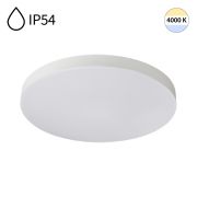 7759/24L MITRA LED SN 545 Светильник пластик/белый LED 24Вт 4000K D300 IP54 GAMMA