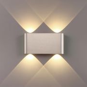 7106/4WL HIGHTECH ODL26 Настенный светильник матовый никель/металл IP20 LED 4W 3000K 220V MAGNUM