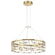 7060/44L HIGHTECH ODL26 Подвесной светильник  нерж/сталь золото IP20 LED 44W 3960Лм 3000K 220V ZAHA