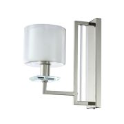 Crystal Lux Бра Crystal Lux NICOLAS AP1 NICKEL/WHITE