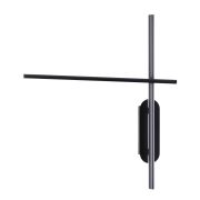 3890/20WLP L-VISION ODL20 310 черный/металл Настенный светильник LED 3000/3800/4800K (перекл. ч/з тумблер) 21W 220V RUDY