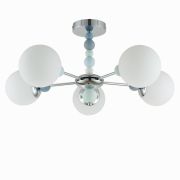 6525/5C MODERNI LN26 358 хром Люстра потолочная E14 5*40W 220V SUNDAY