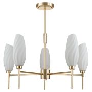 6518/5C MODERNI LN26 166 золотой Люстра потолочная G9 5*40W 220V SHIVON