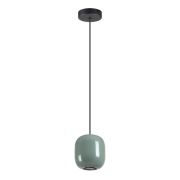 5053/1C PENDANT ODL24 375 черный/зеленый/металл Подвес GU10 LED 4W OVALI