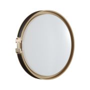 7667/DL COLOR SN 132 Светильник пластик/белый/черный/золотой LED 48Вт 4000К D405 IP43 FAVEMO BLACK