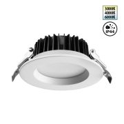 359413 SPOT NT24 440 белый Светильник встраиваемый с переключателем цв. температуры IP44 LED 10W 170-265V 3000К4000К6000К DRUM