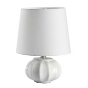 8145/1T MODERNI LN26 492 белый, керамика/текстиль Настольная лампа Е27 1*60W 220V HAMA