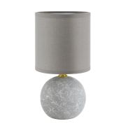 8165/1T COUNTY LN26 504 серый, керамика/текстиль Настольная лампа E14 1*40W 220V VILANA