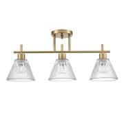 8188/3C COMFI LN26 218 латунь/прозрачный, металл/стекло Потолочный светильник E14 3*40W 220V VIVIAN