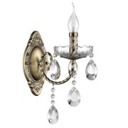 8190/1W CLASSI LN26 094 античная бронза, металл/хрусталь Бра E14 1*40W 220V LINN