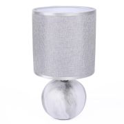 8230/1T CLASSI LN26 506 серый, керамика/текстиль Настольная лампа E14 1*40W 220V KOHALA