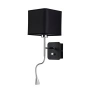 Crystal Lux Бра Crystal Lux PACO AP2 CHROME/BLACK