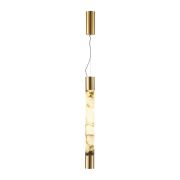 6687/15L L-VISION ODL24 000 Подвесной светильник латунь/металл/алебастр IP20 LED 21W 3000K/3500K/4000K MARBELLA