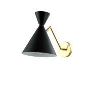 Crystal Lux Бра Crystal Lux JOVEN AP1 GOLD/BLACK