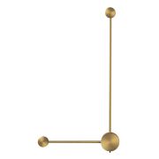 7009/10WL HIGHTECH ODL25 273 античная бронза/металл/акрил Настенный светильник LED 3000/4000K тумблер на корп. 10W 220V CRI > 90 SATELLITE