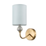 6590/1W CLASSI LN26 055 латунь/мятный зеленый, металл, керамика/текстиль Бра E14 1*40W 220V ANRI