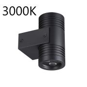 6648/12WL3 NATURE ODL25 687 черный/металл Фасадный светильник IP67 LED 12W 3000K 30° AC85-265V STIMA