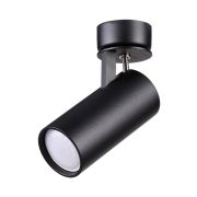 3872/1C HIGHTECH ODL19 000 черный Потолочный светильник GU10 1*50W 220V KIKO