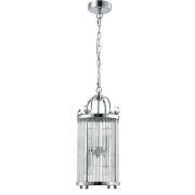 Crystal Lux Светильник подвесной Crystal Lux TADEO SP4 D200 CHROME/TRANSPARENTE