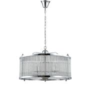 Crystal Lux Люстра Crystal Lux TADEO SP6 D600 CHROME/TRANSPARENTE