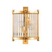 Crystal Lux Бра Crystal Lux TADEO AP2 GOLD/TRANSPARENTE