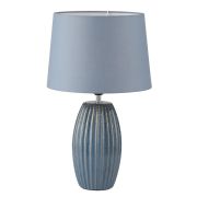8122/1T COMFI LN26 476 синий, керамика/текстиль Настольная лампа E27 1*60W 220V LAPUNA