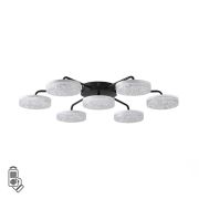 8236/7CL LEDIO LN25 000 черный, металл/акрил Люстра потолочная с ПДУ LED 90W 3000-6000К 220V DIDANA