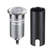 6660/1GL3 NATURE ODL26 729 черный/металл Встраиваемый грунтовый светильник IP67 LED 3W 3000K 12V/24V INGRO (нужен драйвер 357781/357782)