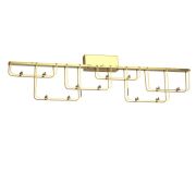 7060/12WL HIGHTECH ODL26 Настенный светильник  нерж/сталь золото  IP20 LED 12W 1080Лм 3000K 220V ZAHA