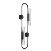 6561/4W SUSPENTIONI LN26 черный/прозрачный, металл/стекло Бра G9 4*20W 220V TORONTO