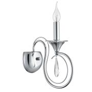 8032/1W CLASSI LN26 084 металл/хрусталь, хром/прозрачный Бра E14 1*40W 220V LAOKA